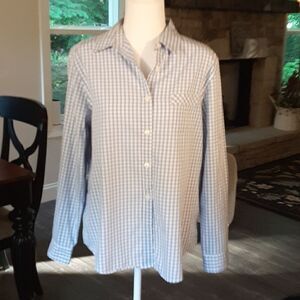 Draper's & Damon's  sz PM checked shirt